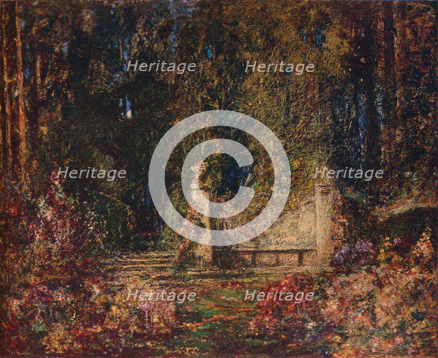 'The Garden of Memory', c1912. Artist: Thomas Mostyn.