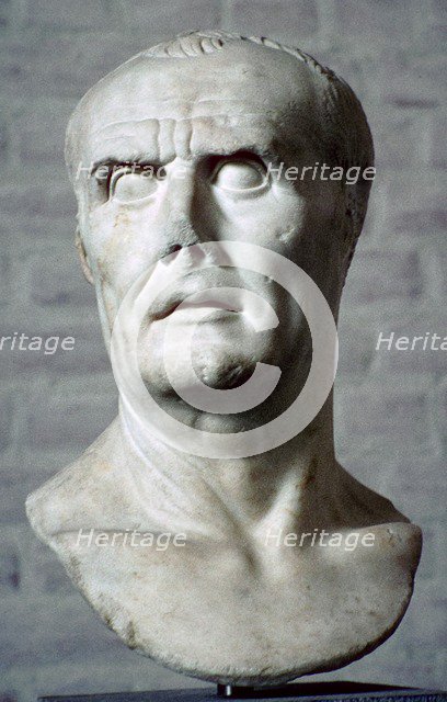Possibly a bust of Lucius Cornelius Scipio Asiaticus.  Creator: Unknown.
