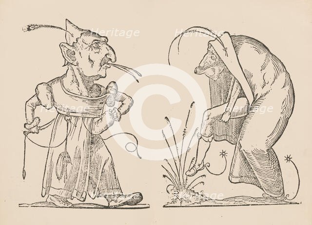 Les Songes Drolatiques de Pantagruel ou sont contenues plusieurs figures de l'invention ..., [1565]. Creator: François Desprez.