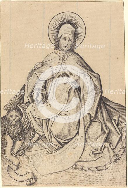 Saint Mark, c. 1460/1465. Creator: Master ES.