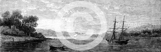 The East African Slave Trade: Rovooma River, 1873. Creator: Unknown.