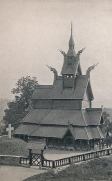 'Fortun Timber Church', 1914. Creator: Unknown.