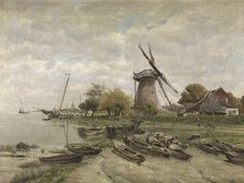 The Scheldt in Mariekerke, c1860-1910. Creator: Isidore Meyers.