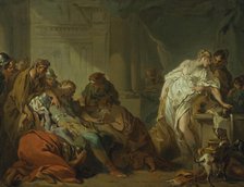Death of Meleagros, c1727. Creator: Francois Boucher.