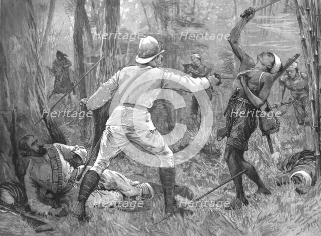 ''The Reward for Bravery--How Surgeon John Crimmin won the Victoria Cross at the Battle...', 1890. Creator: Unknown.