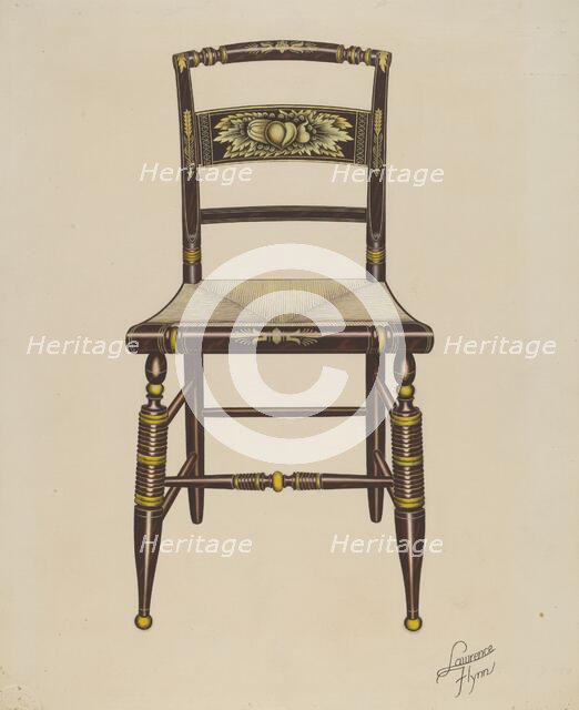 Hitchcock Chair, 1936. Creator: Lawrence Flynn.