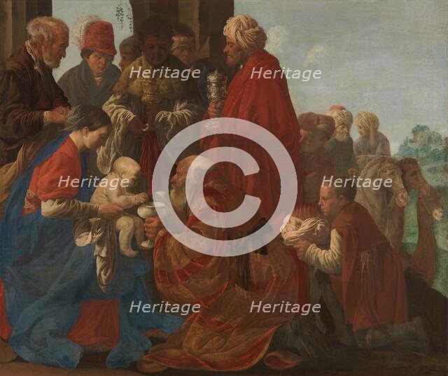 The Adoration of the Kings, 1619. Creator: Hendrick ter Brugghen.