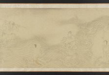 Luohans Crossing Land and Sea, Ming or Qing dynasty, 17th century. Creator: Unknown.