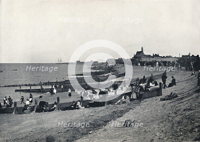 'Sheerness - The Promenade and Beach', 1895. Artist: Unknown.
