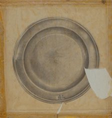 Pewter Plate, 1935/1942. Creator: Harry Goodman.