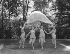 Isadora Duncan dancers, between 1915 and 1923. Creator: Arnold Genthe.