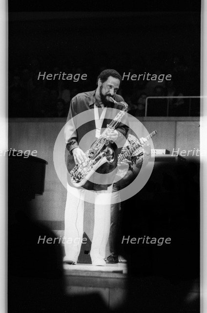 Sonny Rollins, Fairfield Halls, Croydon, 1986.    Artist: Brian O'Connor.