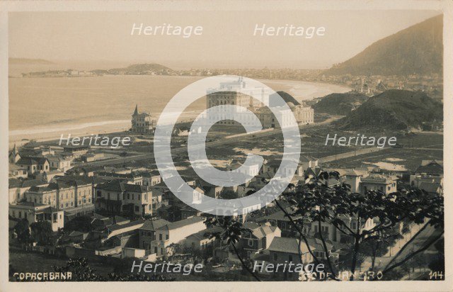 'Copacabana. Rio de Janeiro', c1910. Artist: Unknown.