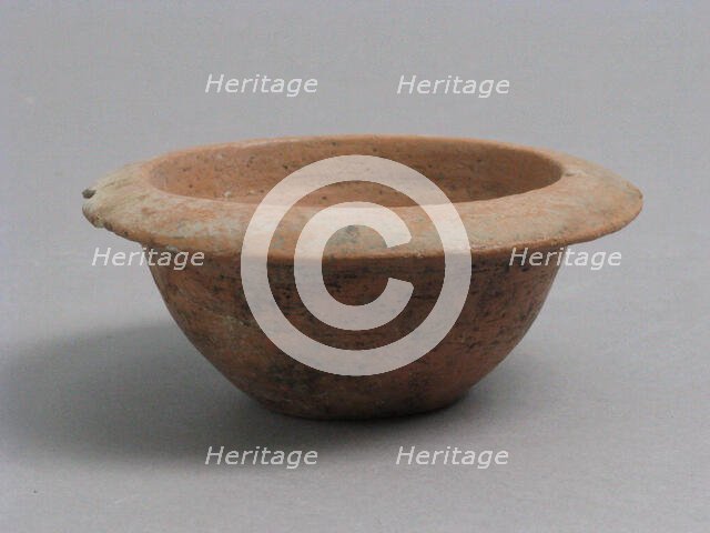 Bowl, Coptic, 4th-7th century. Creator: Unknown.