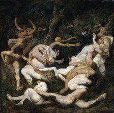 'The Abduction of Women', 20th century.  Artist: Ludwig von Hofmann