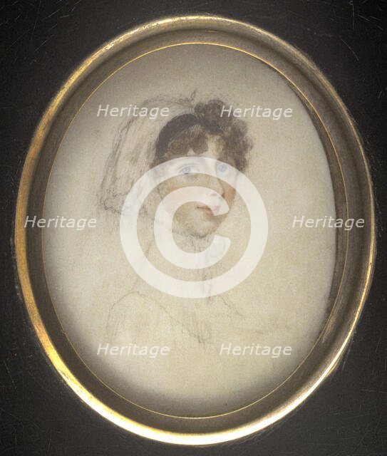 Portrait of a lady, 1820. Creator: Unknown.