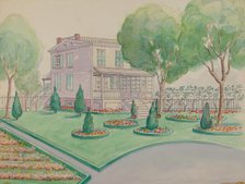 Caster Estate, c. 1936. Creator: Gladys Cook.