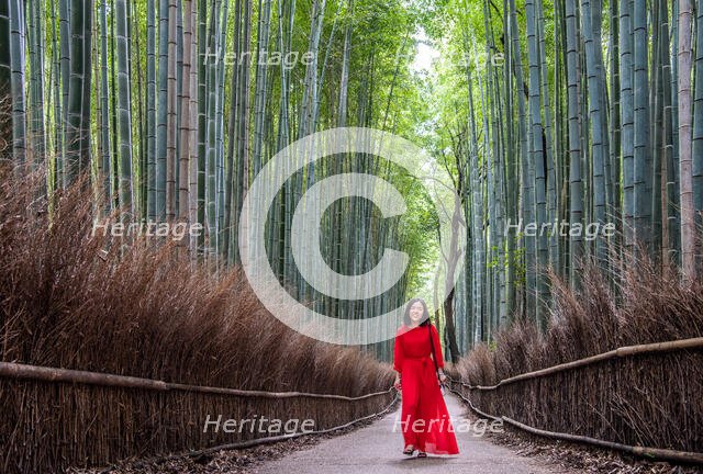 Woman in Red. Creator: Dorte Verner.