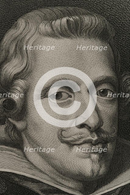 Philip IV, (1605-1665). King of Spain (1621-1665), 1879. Creators: Magin Pujadas, Alphonse Charles Masson.