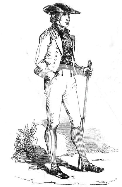 Man from Coburg, 1845. Creator: Unknown.