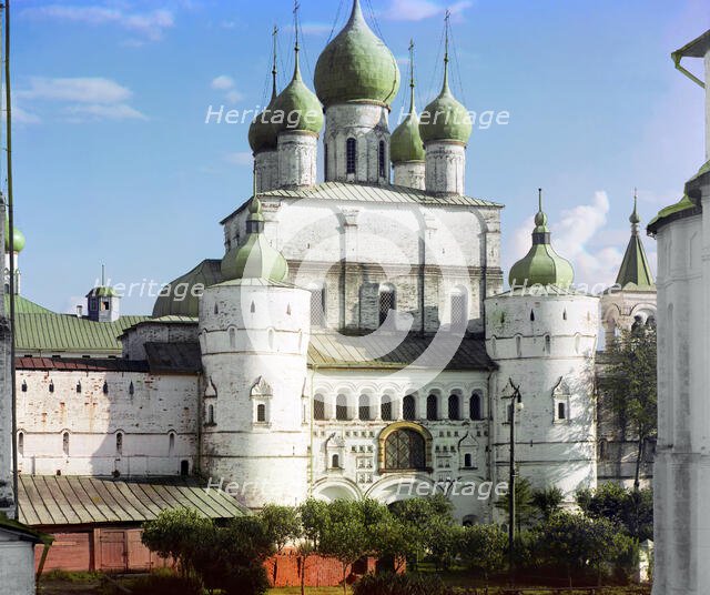Church of the Resurrection of Christ, in the Kremlin, Rostov Velikii, 1911. Creator: Sergey Mikhaylovich Prokudin-Gorsky.