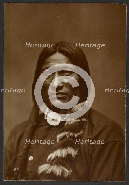 High Bear, Ogallalla sic Sioux, 1878-1883. Creator: Laton Alton Huffman.