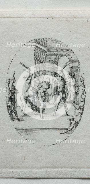 The Mysteries of the Passion: The Flagellation. Creator: Jacques Callot (French, 1592-1635).