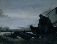 The Drowned, Mid of 1860s. Artist: Perov, Vasili Grigoryevich (1834-1882)