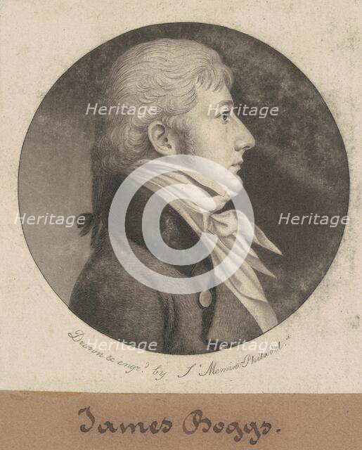 James Boggs, 1802. Creator: Charles Balthazar Julien Févret de Saint-Mémin.