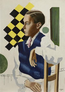 Portrait du fils Bignou, 1933. Creator: Léger, Fernand (1881-1955)
