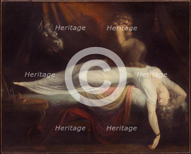 The Nightmare, 1781. Creator: Henry Fuseli.