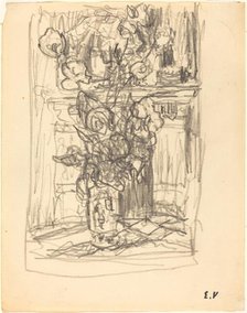 Vase of Flowers, 1900/1901. Creator: Edouard Vuillard.