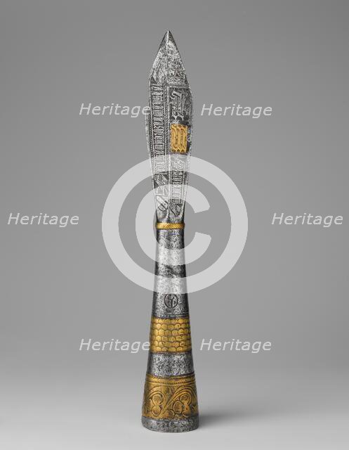 Ceremonial Arrowhead, Bohemian, probably Prague, 1437-39. Creator: Unknown.