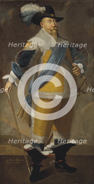 Portrait of the King Gustav II Adolf of Sweden (1594-1632).
