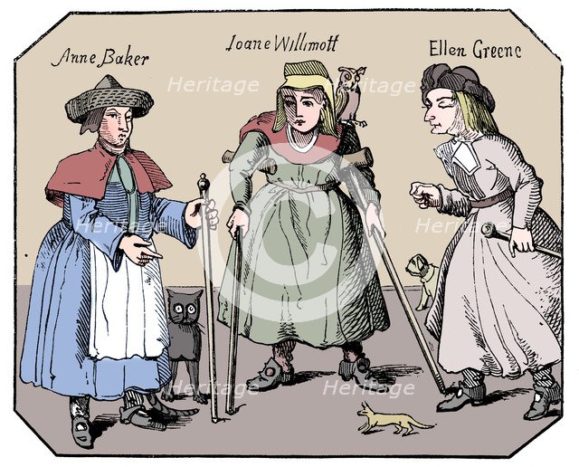 Associates of the Witches of Belvoir. Artist: Unknown.