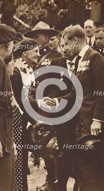 'Greeting a Canadian Mother', 1937. Artist: Unknown.