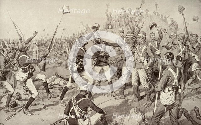 'After Atbara: Brothers in Arms', 1898, (c1900).  Creator: F. D..