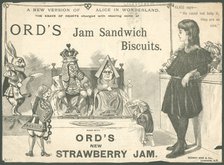 Sidney Ord Jam Sandwich Biscuit, 1890s. Artist: Unknown