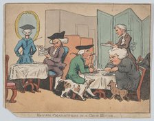 Known Characters in a Chop House, 1800-1820., 1800-1820. Creator: Anon.