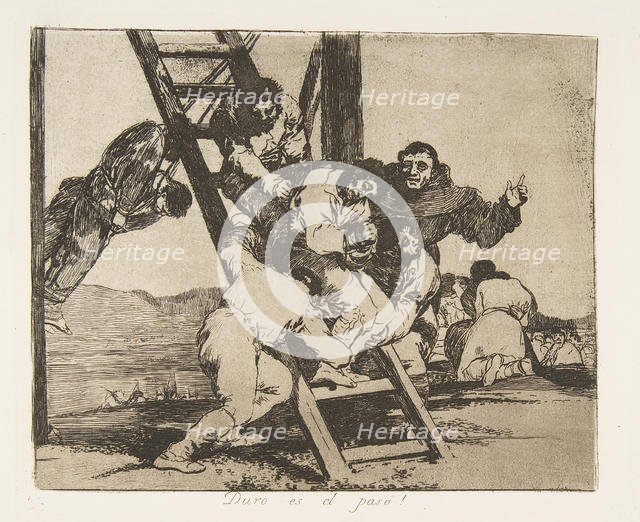 Plate 14 from "The Disasters of War' (Los Desastres de la Guerra): 'It's ..., 1810 (published 1863). Creator: Francisco Goya.