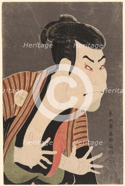 The actor Otani Oniji III as Edobei, 1794. Creator: Tôshûsai Sharaku.