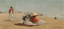 East Hampton Beach, Long Island, 1874. Creator: Winslow Homer.