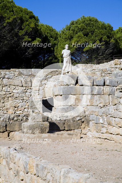 An asklepieion in the Greek city of Emporion, Empuries, Spain, 2007. Artist: Samuel Magal