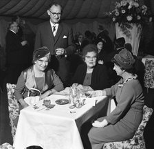 Group at a social function, Spillers Foods, Gainsborough, Lincolnshire, 1962. Artist: Michael Walters