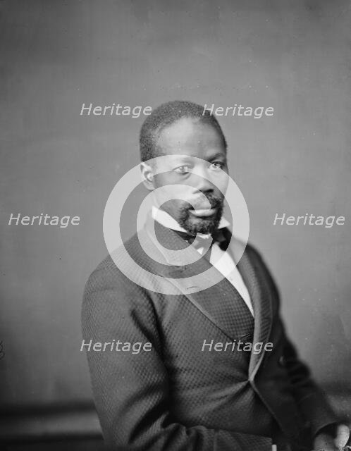 Jeremiah Haralson of Alabama, between 1865 and 1880.  Creator: Unknown.