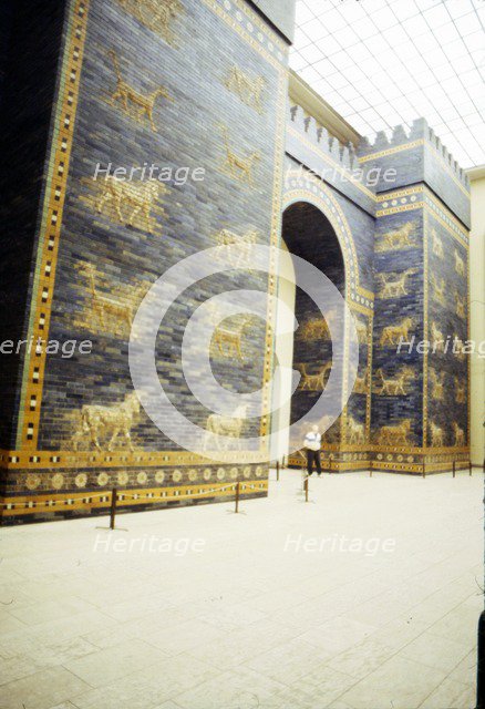 Ishtar Gate, Babylon, 575 BC, (c20th century). Artist: Unknown.