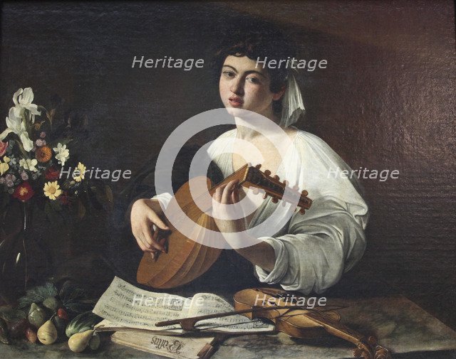 'Lute-Player', c1595.  Artist: Michelangelo Caravaggio