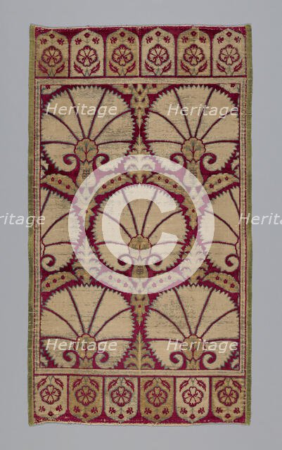 Cushion Cover, Turkey, 1601/25. Creator: Unknown.