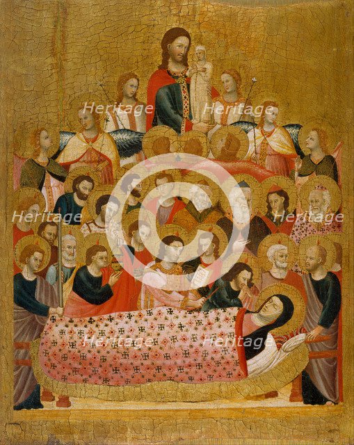 The Dormition of the Virgin. Artist: Master of the Cini Madonna (active ca 1330)