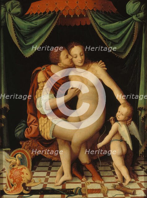 Mars and Venus. Creator: Bernardino Lanino.